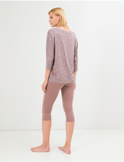 Картинка Жіноча коричнева піжама