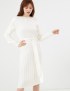 Картинка Біла сукня з поясом