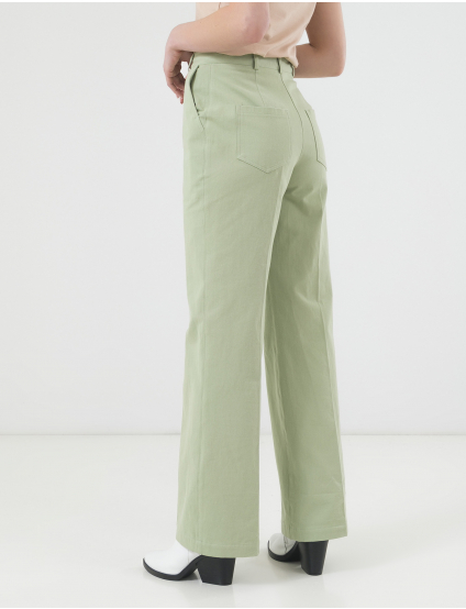 Картинка Жіночі світло-зелені брюки