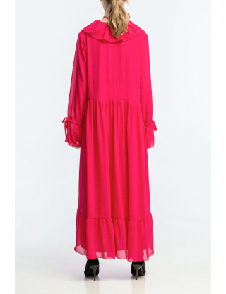 Картинка Сукня максі рожева