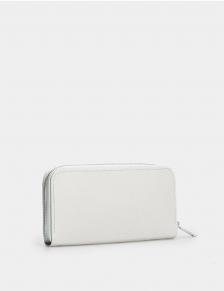 Image Жіночий світло-сірий шкіряний гаманець