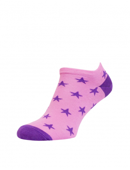 Image Рожеві шкарпетки з принтом