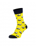 Image Жовті шкарпетки з принтом