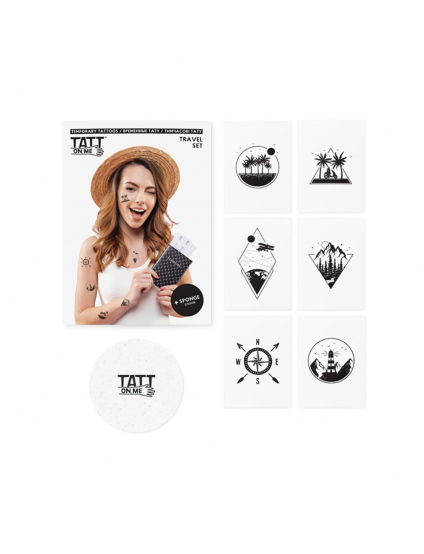 Картинка тату Travel set