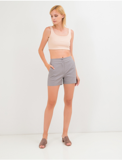 Картинка Жіночі сірі шорти