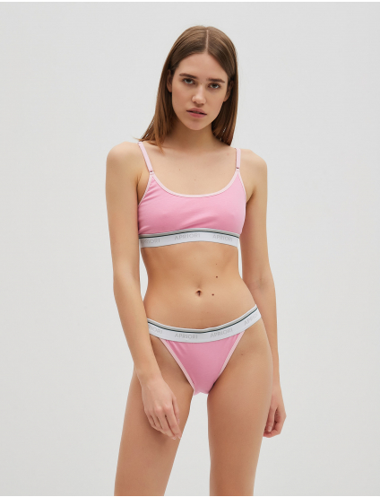 Картинка Жіноче рожеве спортивне бра