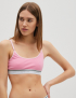 Картинка Жіноче рожеве спортивне бра
