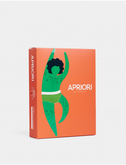 Картинка Чоловічі сірі труси бріфи