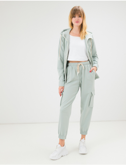 Картинка Жіночі світло-зелені штани