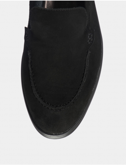 Image Жіночі чорні замшеві туфлі