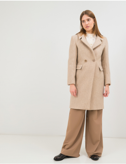 Картинка Жіноче бежеве пальто