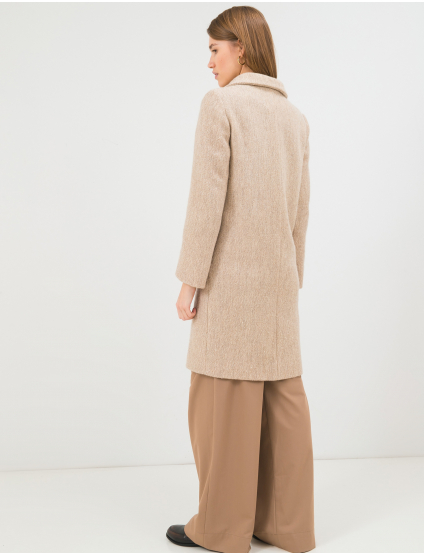 Картинка Жіноче бежеве пальто