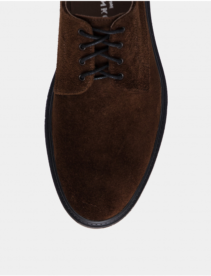 Image Чоловічі коричневі замшеві туфлі