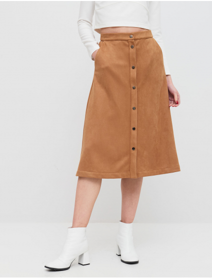 Картинка Світло-коричнева спідниця