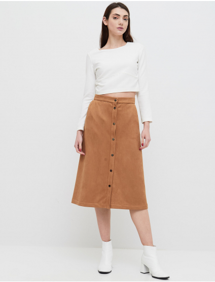 Картинка Світло-коричнева спідниця