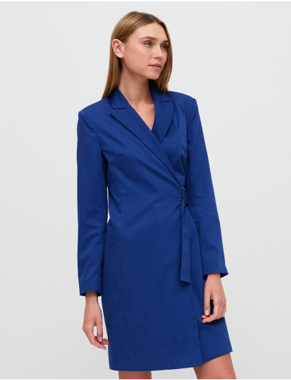 Картинка Синя сукня на запах