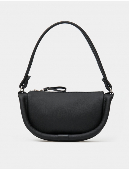 Картинка Чорна сумка з екошкіри