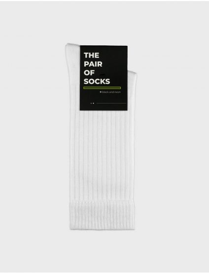 Image Чоловічі білі шкарпетки