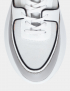 Картинка Жіночі біло-сірі шкіряні кросівки