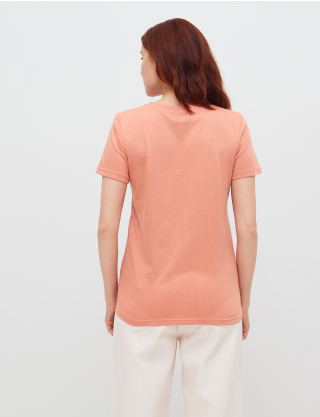 Картинка Жіноча помаранчева футболка