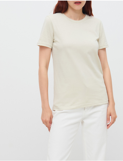 Картинка Жіноча світло-сіра футболка