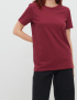 Картинка Жіноча бордова футболка