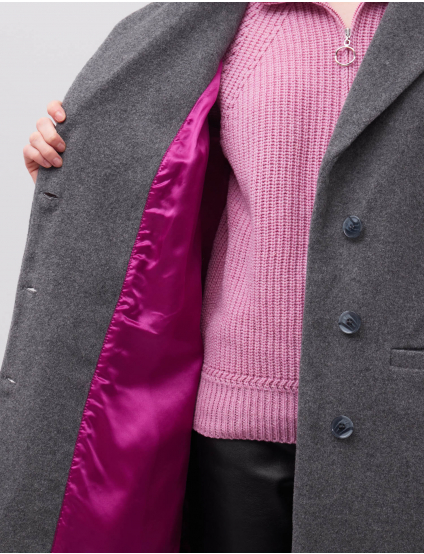 Картинка Жіноче сіре пальто