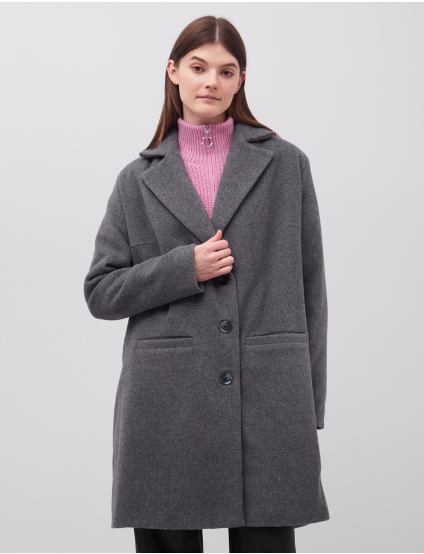 Картинка Жіноче сіре пальто