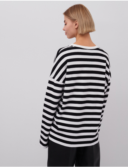 Картинка Чорно-білий світшот