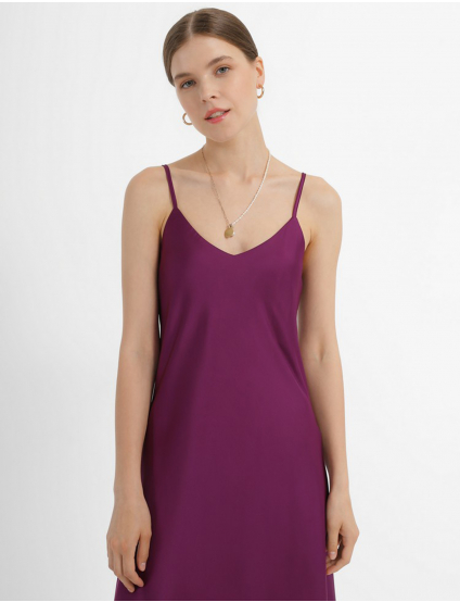 Картинка Сукня міді фіолетова