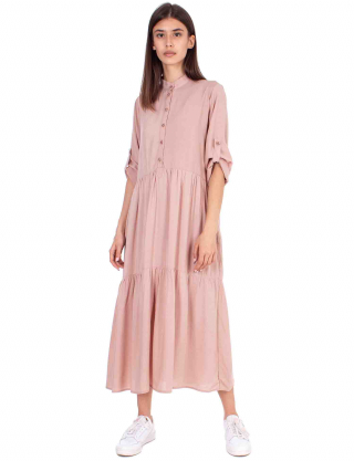 Картинка Сукня Aura dress міді бежева
