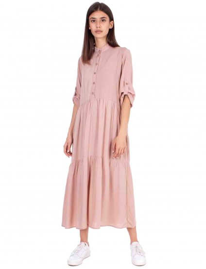 Картинка Сукня Aura dress міді бежева