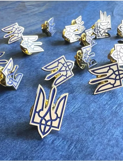 Картинка Пін «Класичний тризуб»