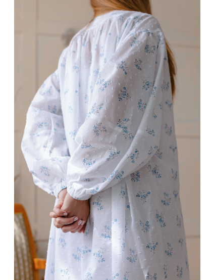 Картинка Біло-блакитна сукня