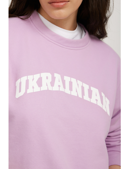Картинка Бузковий світшот