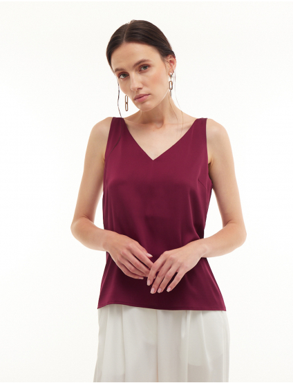 Картинка Топ бордовий
