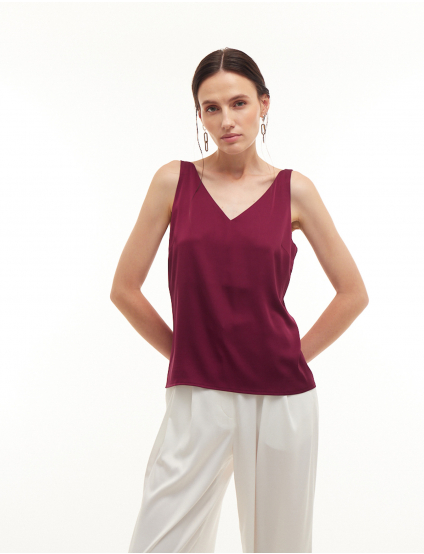 Картинка Топ бордовий