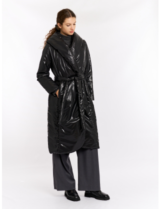 Картинка Чорний пуховик