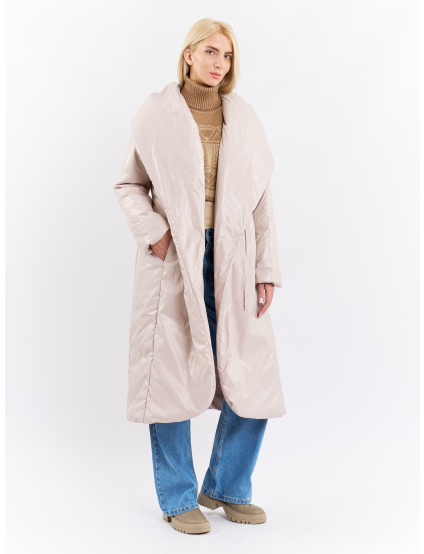 Картинка Світло-сірий пуховик