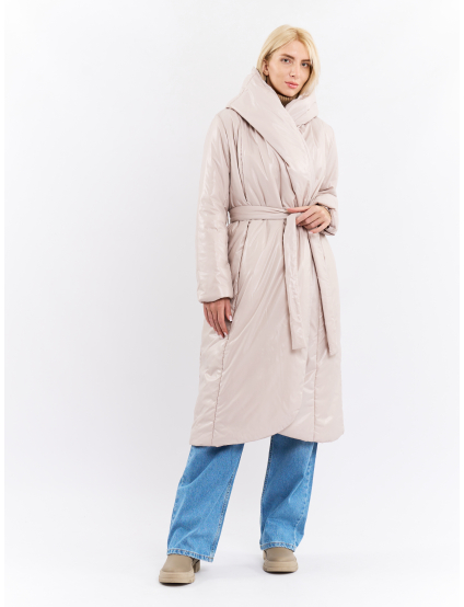 Картинка Світло-сірий пуховик