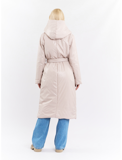 Картинка Світло-сірий пуховик