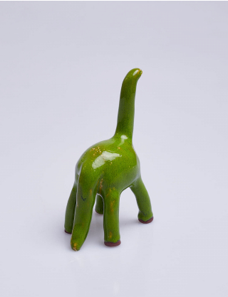 Картинка Скульптура "Діно" керамічна зелена