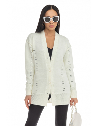 Картинка Кардиган білий