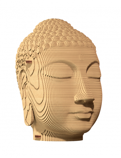 Картинка Скульптурний пазл з картону "Будда