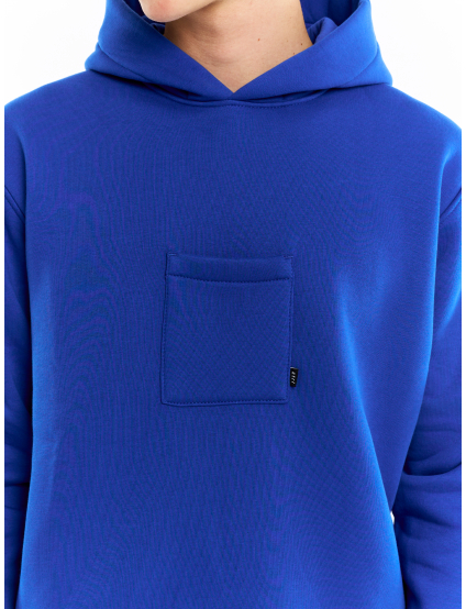 Картинка Худі з кишенею синє