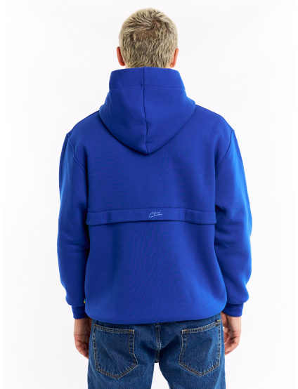 Картинка Худі з кишенею синє