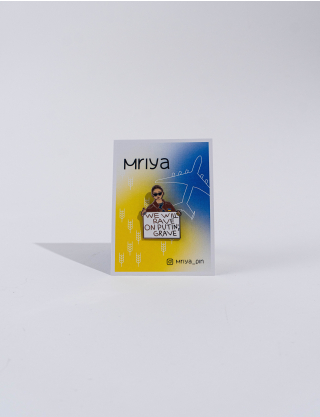 Картинка Значок металевий "Rave"