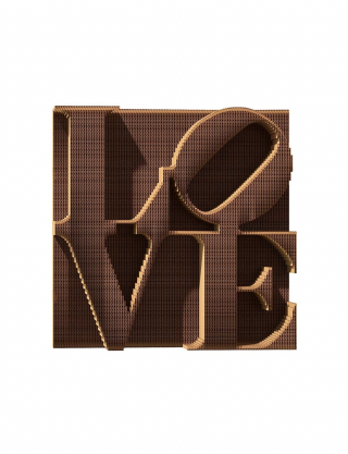 Картинка Скульптурний 3D-пазл LOVE з картону