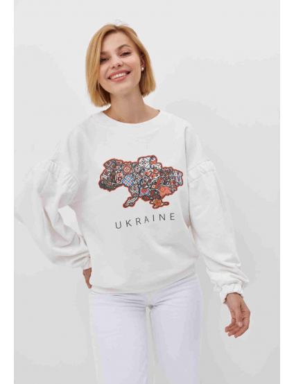 Картинка Білий світшот