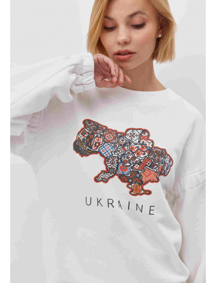 Картинка Білий світшот